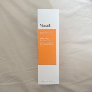 Murad Vita-C Triple Exfoliating Facial Serum - White & Orange Packaging